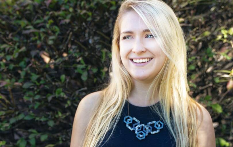 Senior sells 3-D printed necklaces on Etsy