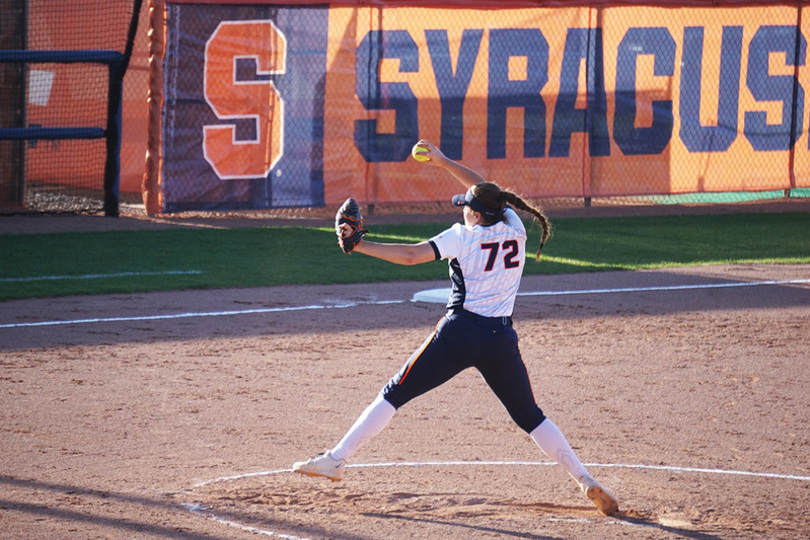 Syracuse&#8217;s AnnaMarie Gatti neutralizes North Carolina&#8217;s bats despite season-high eight walks in 3-1 win