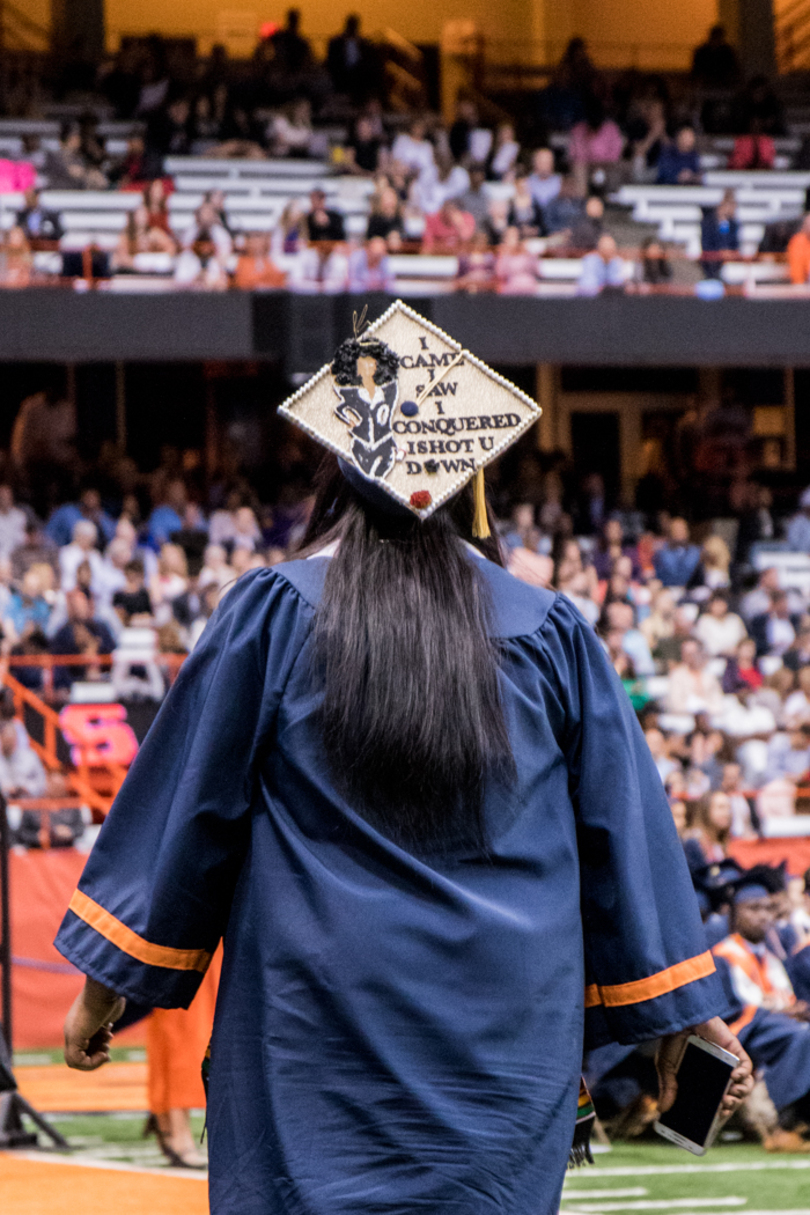 Gallery: A look into Syracuse University students&#8217; graduation caps at 2017 commencement