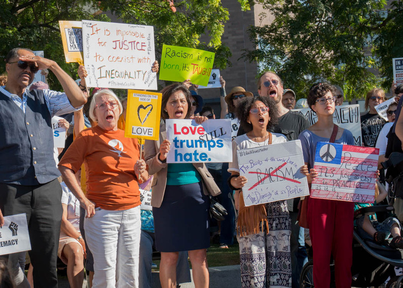 Gallery: Syracuse community rallies against white nationalist violence in Charlottesville