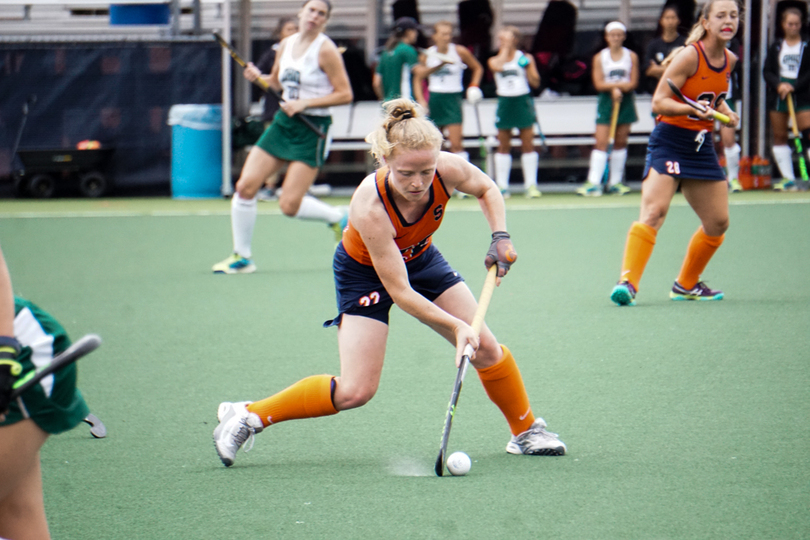 Elaine Carey scores two goals, propelling Syracuse to 3-0 win over Ohio