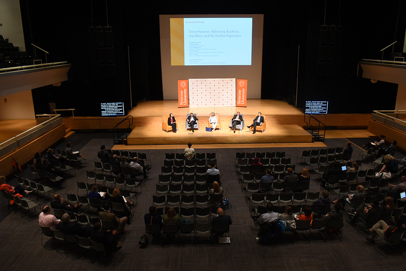 Syracuse University officials provide few updates during first Invest Syracuse forum