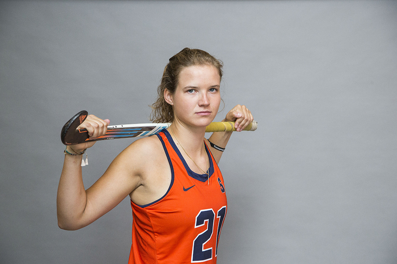 Lies Lagerweij came to Syracuse to score goals — and she has. But she didn’t know she’d be leading the defense along the way