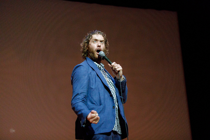 The Lucas Brothers and T.J. Miller delivered laughs during Homecoming Weekend