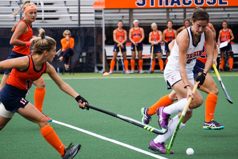 No. 7 Syracuse allowed both of No. 4 Virginia’s top threats to score in 2-1 loss