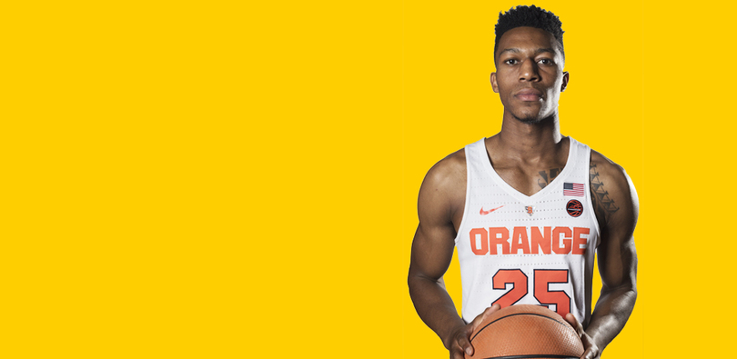 BATTLE TESTED: All eyes are on Tyus Battle this season as he tries to develop into the alpha that Syracuse needs