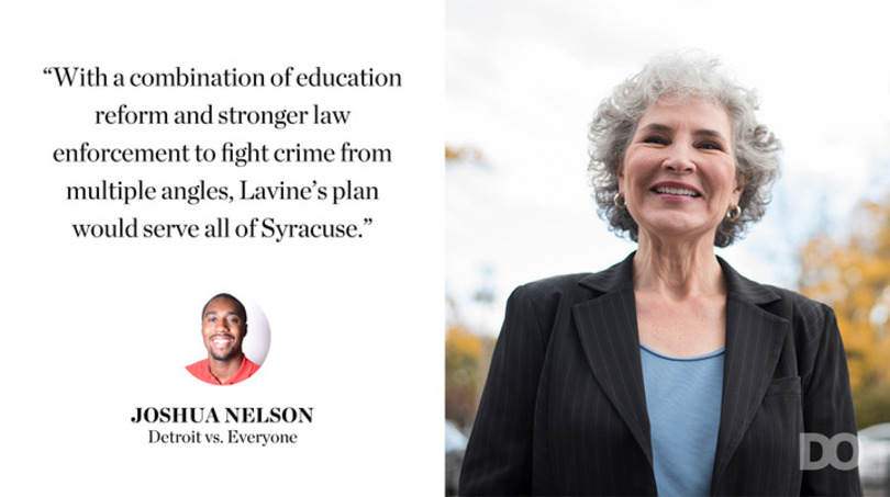 Laura Lavine’s plan for education, crime makes her the ideal candidate for Syracuse mayor