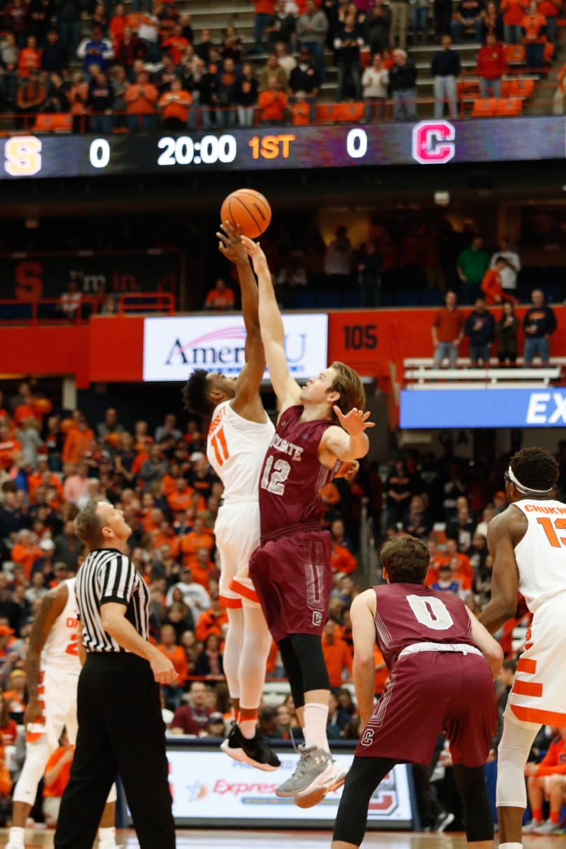 Syracuse prevails 72-58 over Colgate in the Carrier Dome