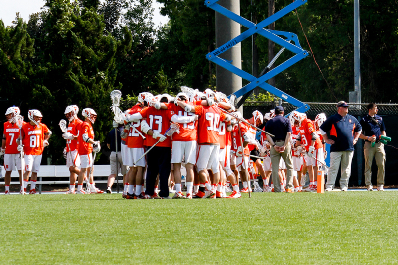 Dom Madonna, a 5th-year senior, expected to start in goal for Syracuse, John Desko said