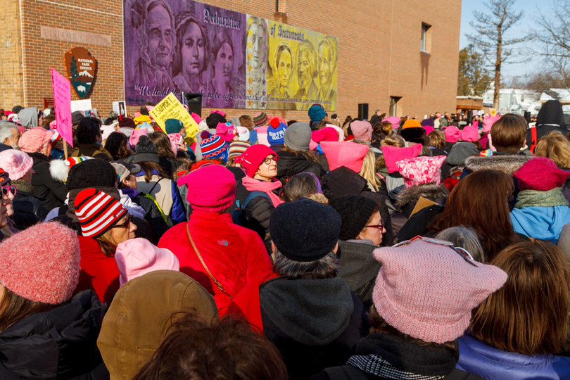 Gallery: Scenes from the Women&#8217;s Marches in Seneca Falls and Syracuse