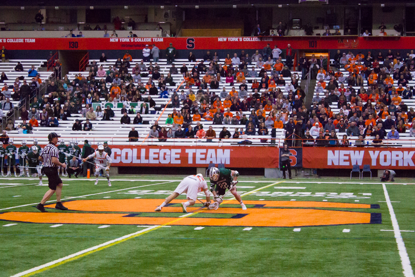 Gallery: No. 11 Syracuse bulldozes Binghamton, 21-4