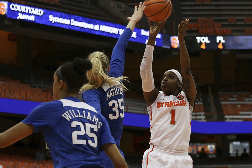 Raven Fox finds role at Syracuse after detour to junior college