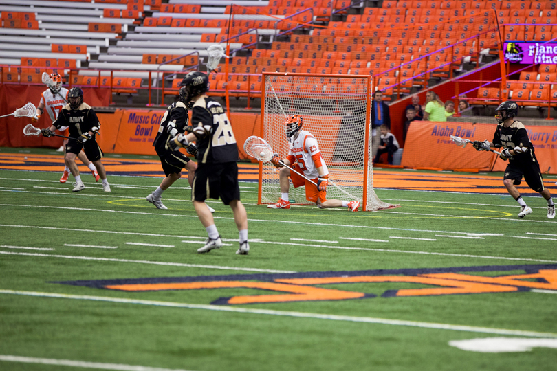 Dom Madonna shines in net, gets assist on game-winner in triple overtime as No. 16 Syracuse downs No. 9 Army, 11-10