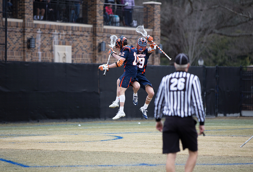 No. 15 Syracuse upsets No. 3 Duke on road, 15-14, with help from unlikely contributors