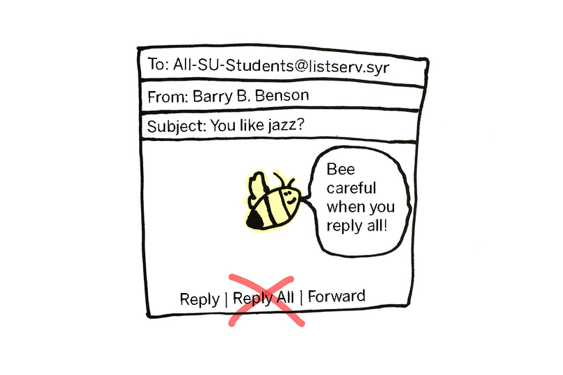 Can you bee-lieve yesterday&#8217;s email fiasco?