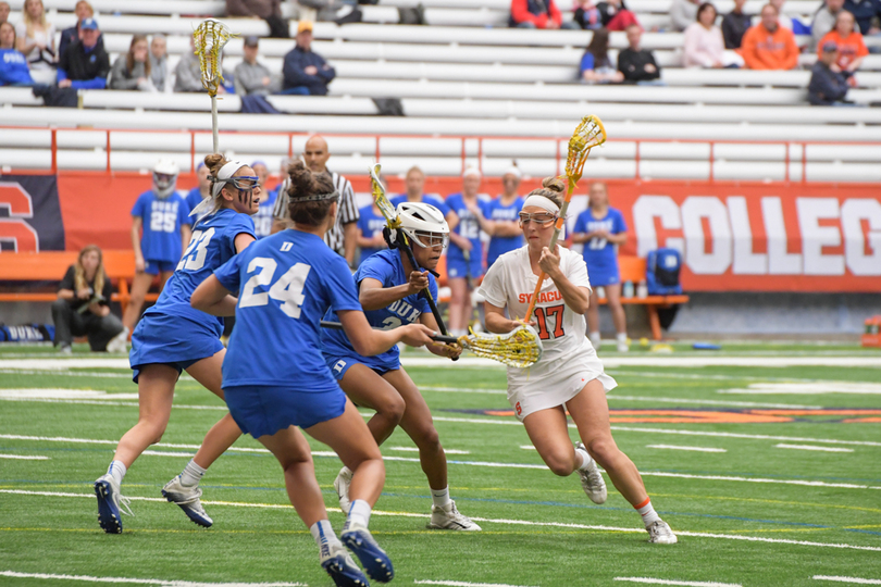 No. 12 Syracuse gets shut down by No. 20 Duke, 17-10