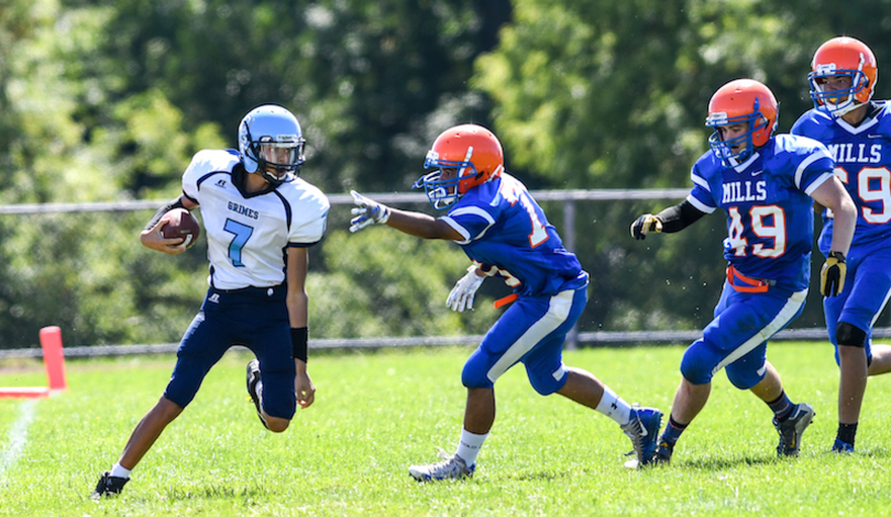 Bishop Grimes cruises to 62-8 opening day win in quarterback AJ Burnett’s first varsity game