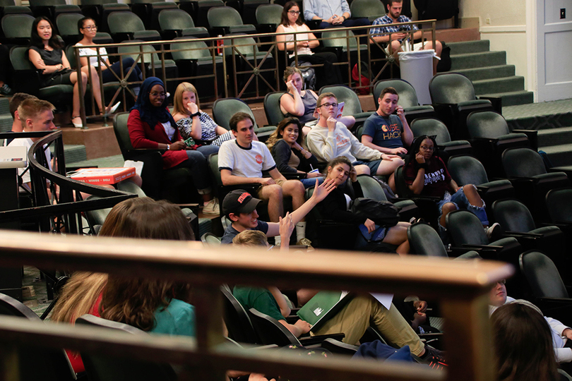 Hendricks Chapel dean lays out goals at Student Association meeting