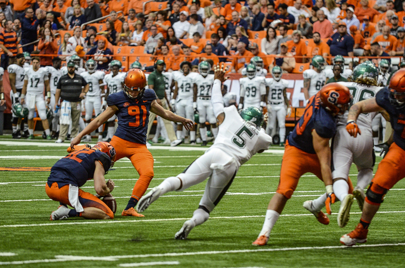 Andre Szmyt sets Syracuse single-season field goals record