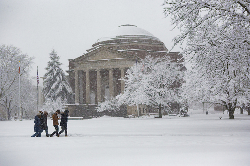 Senate meeting covered updates on undergraduate research, hiring initiative