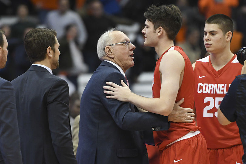 The Boeheim family will reunite on the court Saturday night