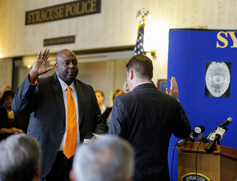 Gallery: Kenton Buckner sworn in as Syracuse police chief