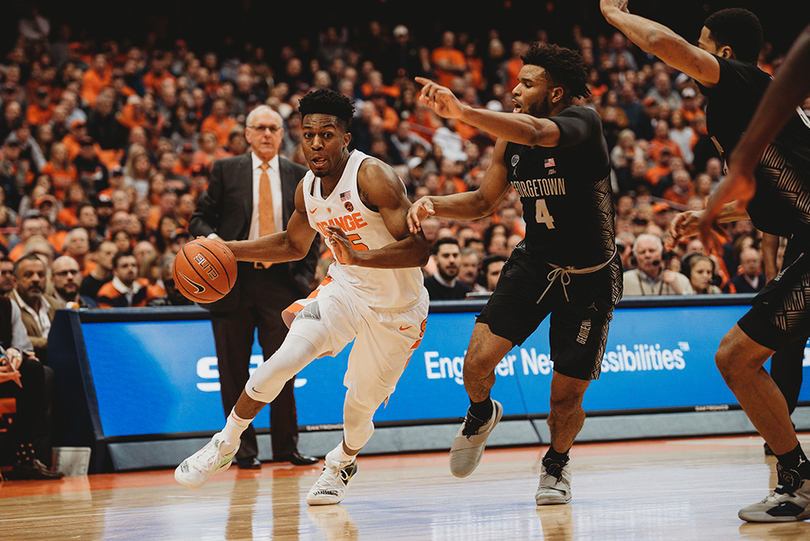 Tyus Battle leads Syracuse’s first-half outburst in 81-47 win over St. Bonaventure