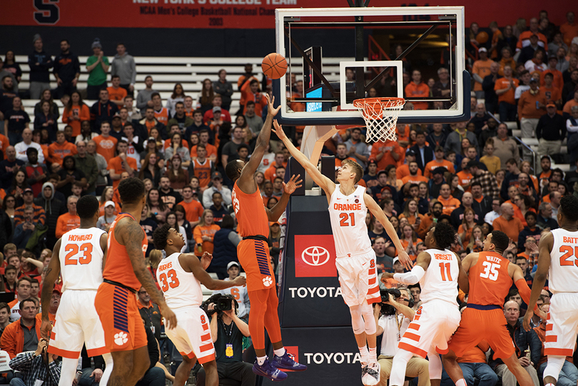 Marek Dolezaj creates ‘matchup problem,’ sparks Syracuse’s win over Clemson