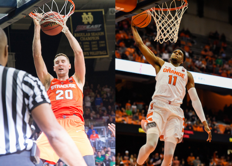 Syracuse players relive their first dunks