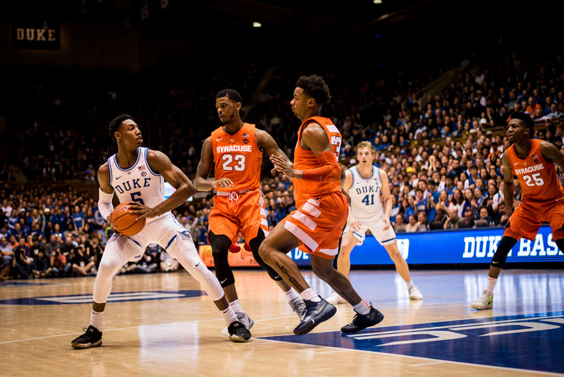 Syracuse benefits from guards’ rebounding in ACC play