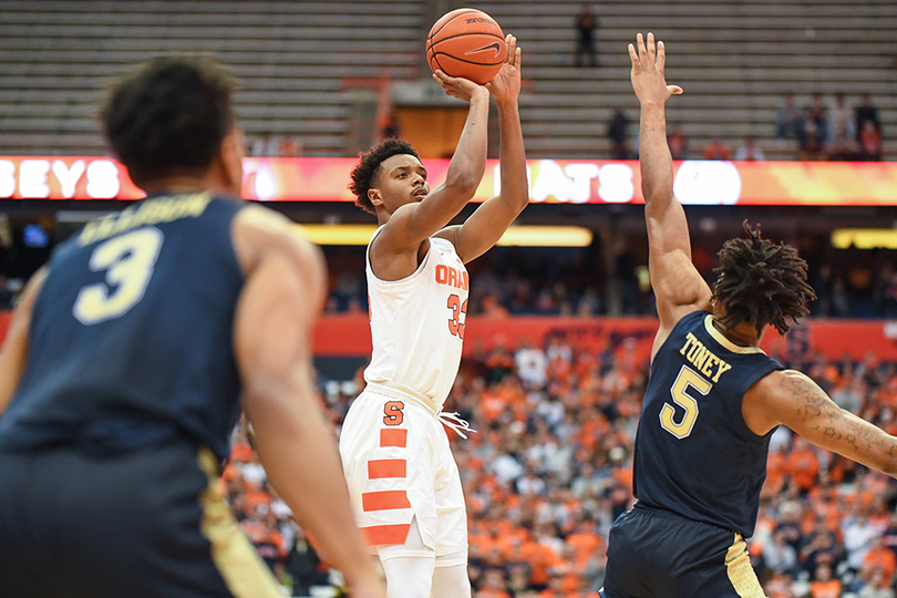 As Syracuse’s 3-point shooting improves, its offense could look a whole lot different