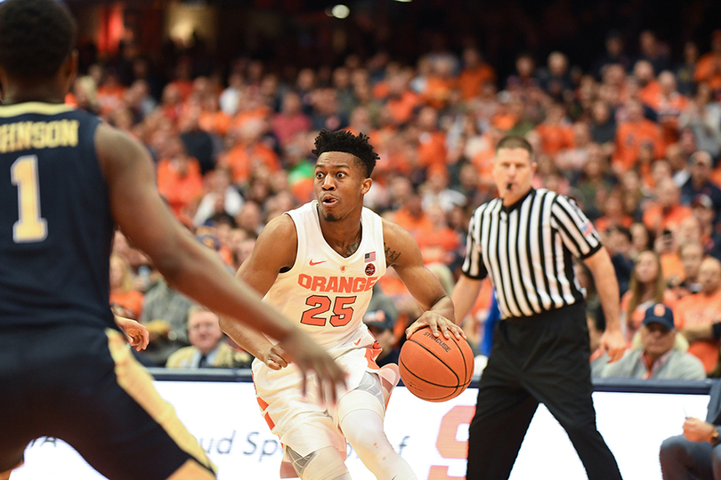 Tyus Battle earns conference, national weekly honors after Syracuse’s historic win at Duke