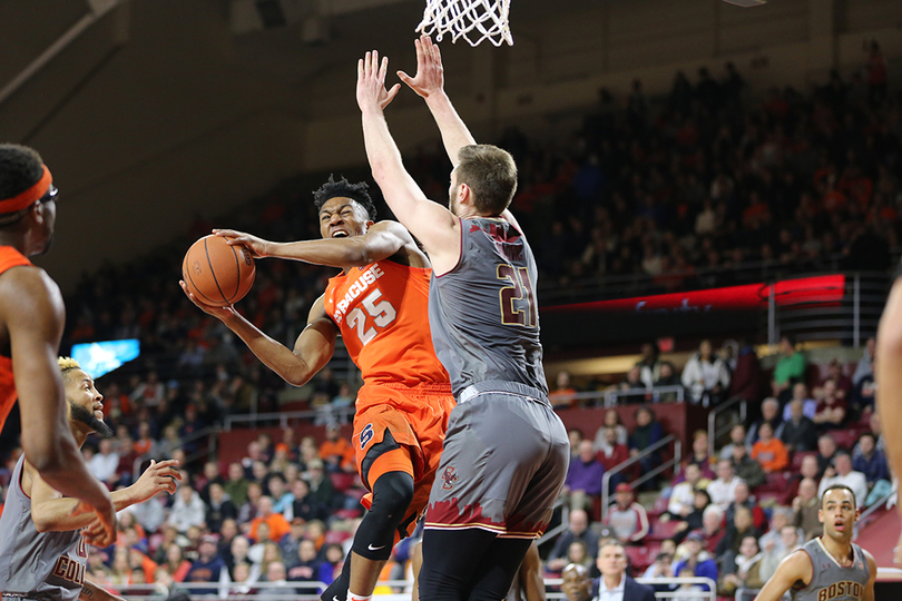 Tyus Battle’s ‘Herculean effort’ in 2nd half leads Syracuse over Boston College, 77-71