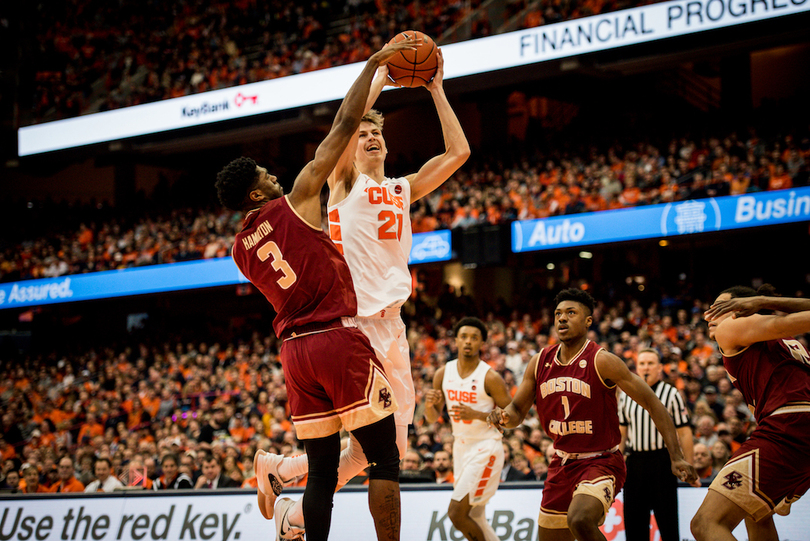 Marek Dolezaj exploits size mismatches in Syracuse’s win over Boston College