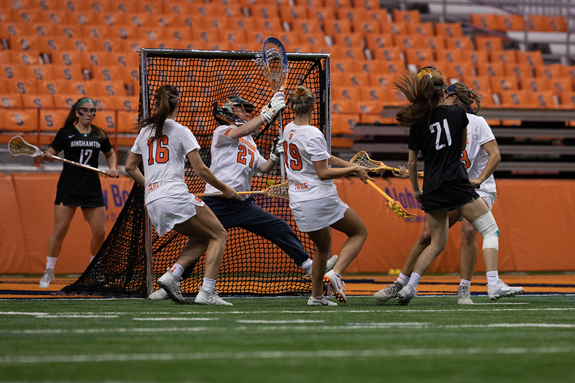 No. 11 Syracuse allows fewest goals in 2 seasons in 15-5 win over Binghamton