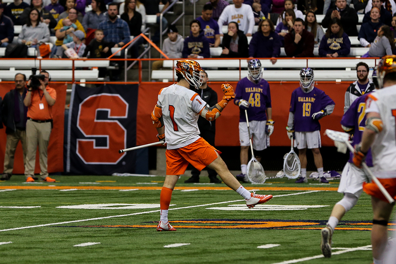 Bradley Voigt’s career-high 6 goals leads offensive resurgence in win over Albany