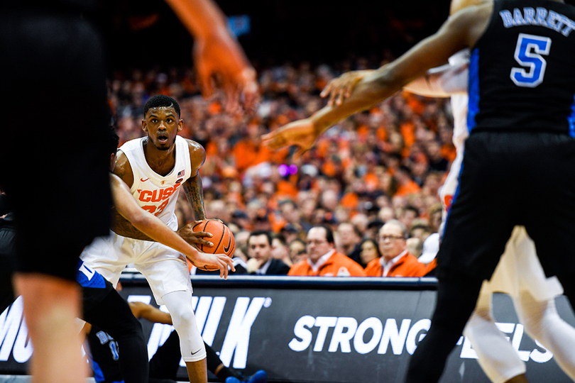 Nearing end of Syracuse career, Frank Howard wants to keep shooting