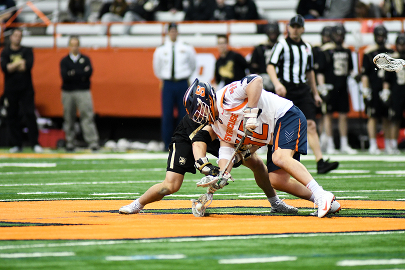 Jakob Phaup’s dominant faceoff performance paces 10-8 Syracuse win