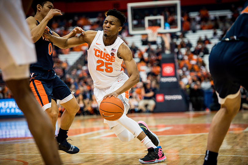 Tyus Battle shut down by No. 2 Virginia’s defense