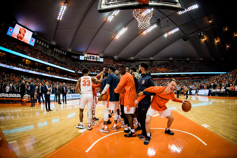 At halftime, Jim Boeheim’s messages are short and blunt