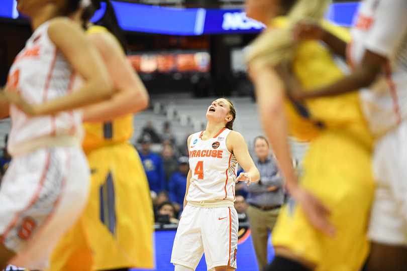 Syracuse season ends in historic upset to South Dakota State in second round of NCAA tournament