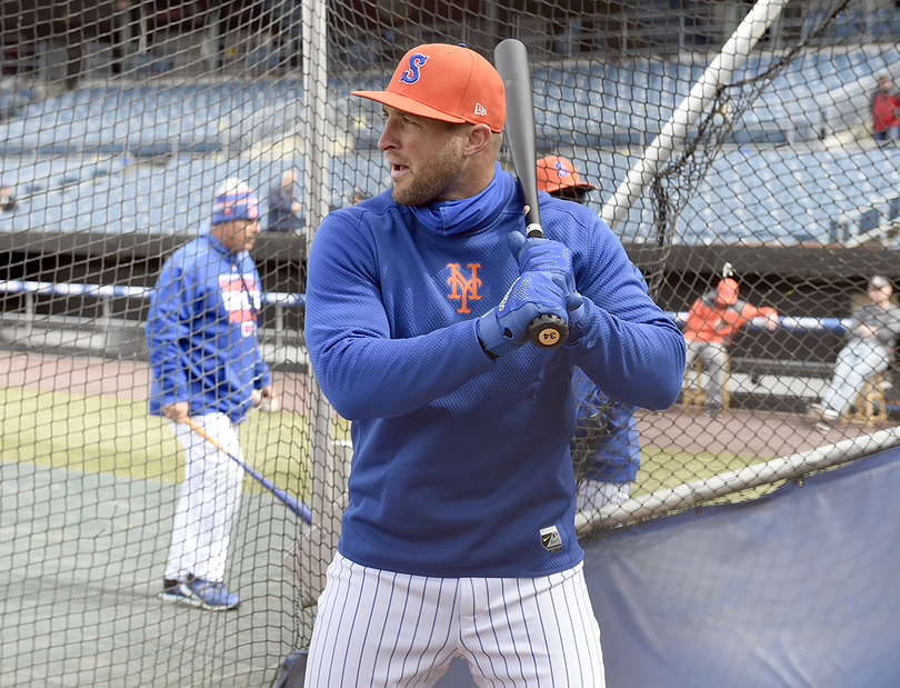 Tim Tebow’s debut with Syracuse Mets on Thursday will be one step closer to big league dream