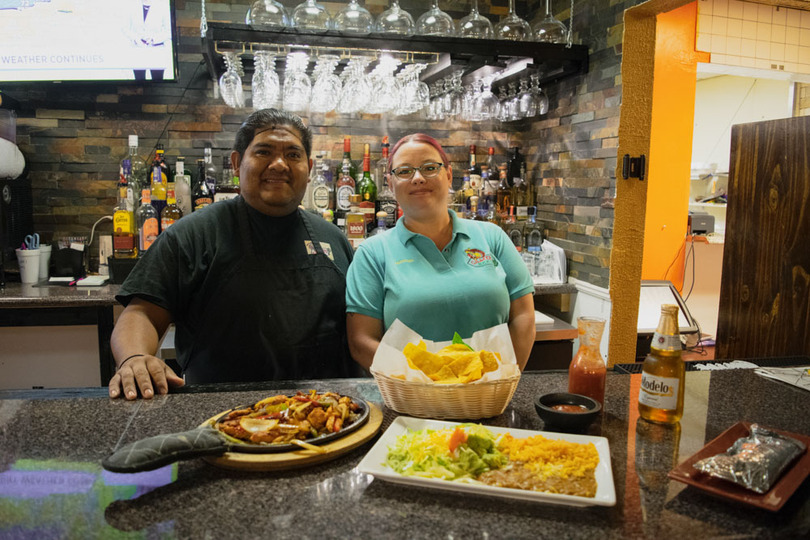 Restaurants Las Delicias and Camino Real Mexican Restaurant II serve authentic Hispanic food