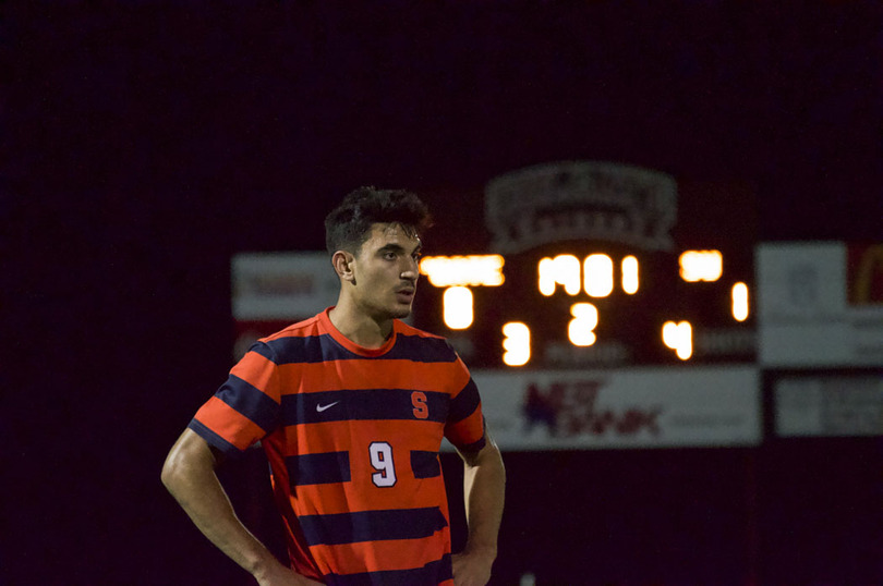 Massimo Ferrin’s 2nd-minute goal leads Syracuse past Colgate, 1-0