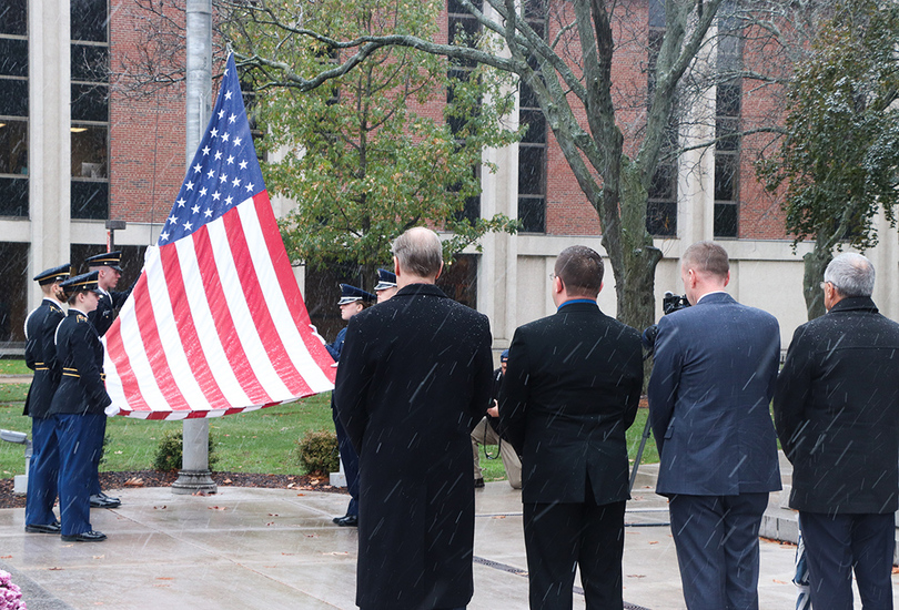 SU community celebrates Veterans Day