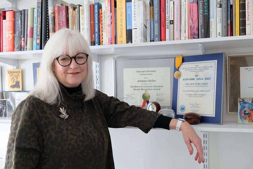 Newhouse professor Johanna Keller retires after 16 years