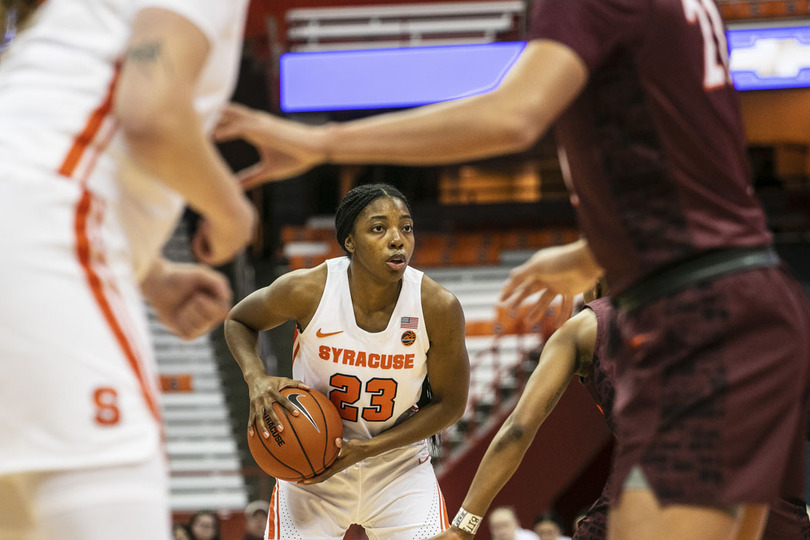 Syracuse’s 4th quarter offense leads to 67-65 comeback win over Virginia Tech