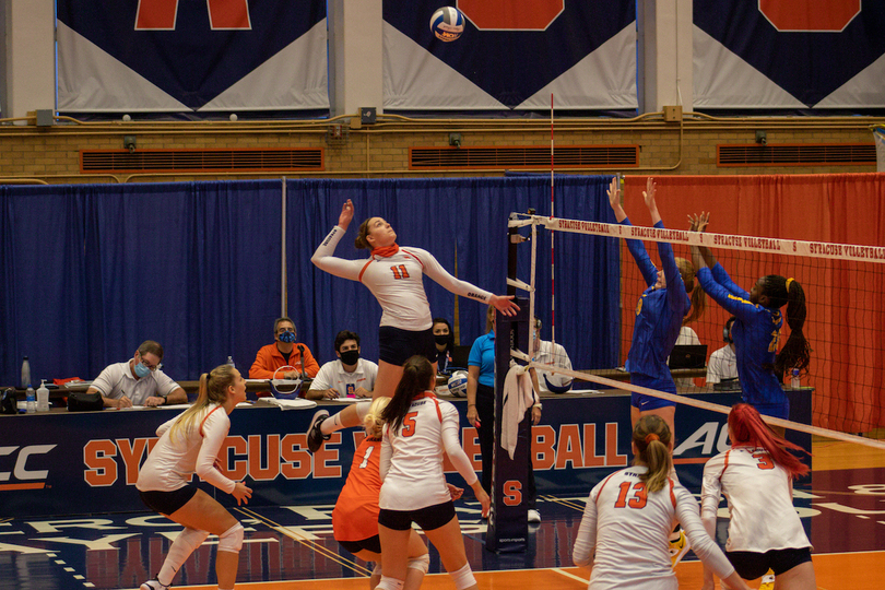 Polina Shemanova wins co-ACC Player of the Week following sweep of Pitt