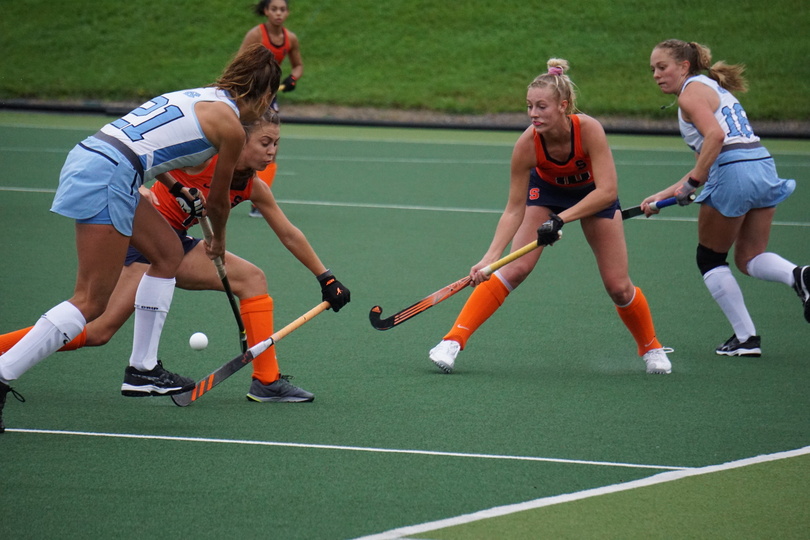 Syracuse concedes 4th quarter goal to UNC in 1-0 loss