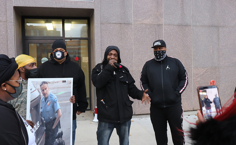 Protesters gather at sheriff’s office after video surfaces of minor&#8217;s arrest